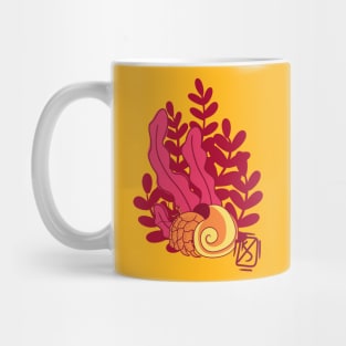 Hermit Crab and Seaweed Mug